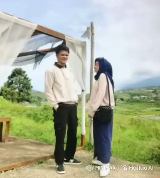 Martial Arts Duel in Tranquil Outdoor Setting – AI Generated Video | Hailuo AI
