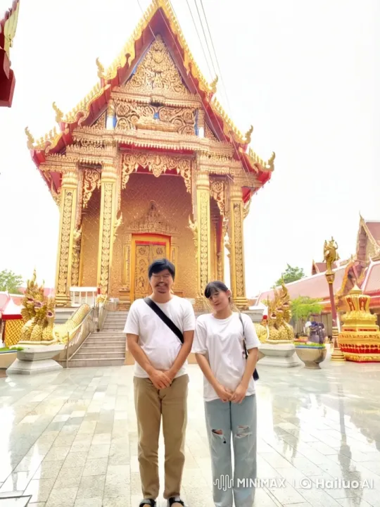 Kung Fu Sparring in Front of Ornate Temple – AI Generated Video | Hailuo AI