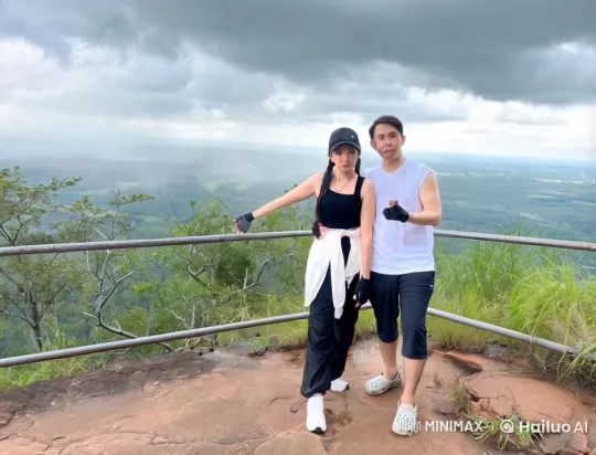 Martial Artists Showcase Skills on Mountain Cliff – AI Generated Video | Hailuo AI
