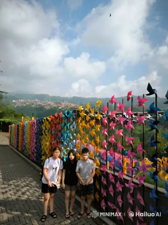 Friends Display Kungfu Skills in Colorful Setting – AI Generated Video | Hailuo AI