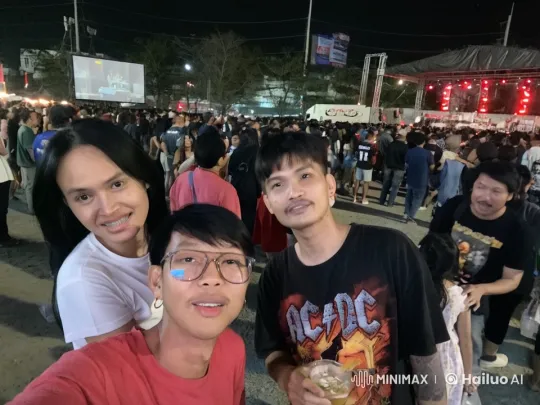 Kung Fu Showdown at Nighttime Concert – AI Generated Video | Hailuo AI