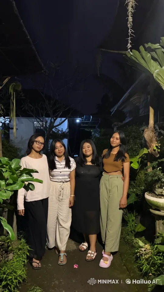 Women's Kungfu Display in Serene Garden Setting – AI Generated Video | Hailuo AI