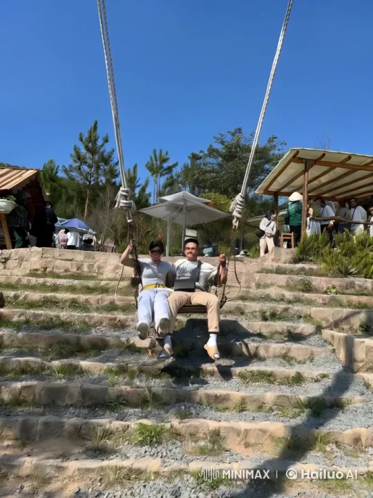 Kung Fu Duel in Serene Outdoor Setting – AI Generated Video | Hailuo AI