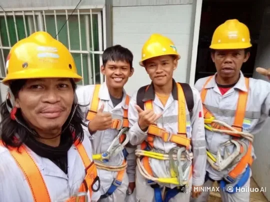 Construction Workers Perform Impressive Kungfu Routine – AI Generated Video | Hailuo AI