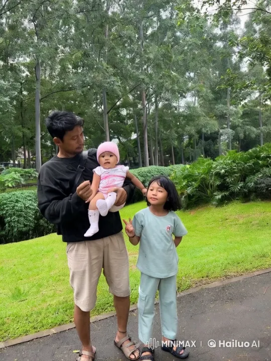 Family Kung Fu in Serene Park Setting – AI Generated Video | Hailuo AI
