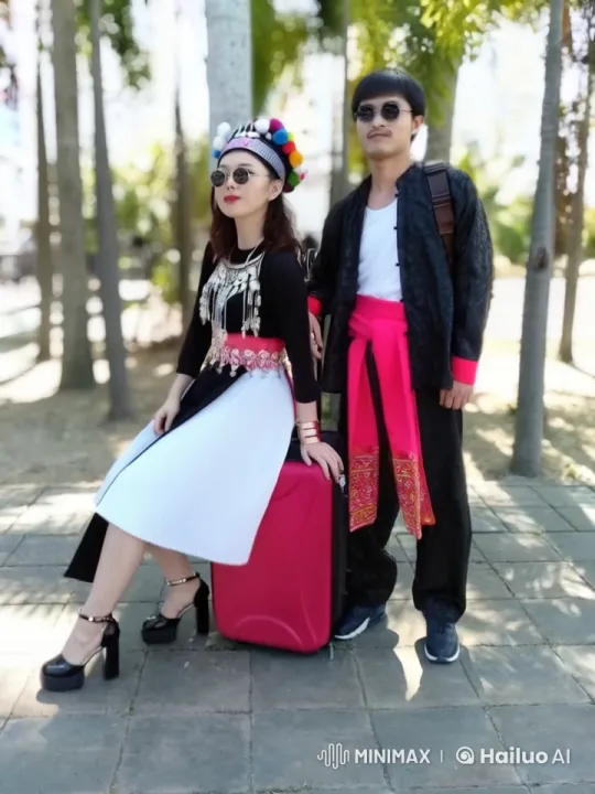 Traditional Attire Meets Martial Arts Mastery – AI Generated Video | Hailuo AI