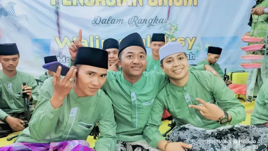 Traditional Attire Kung Fu Demonstration at Communal Event – AI Generated Video | Hailuo AI