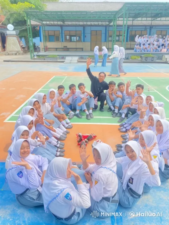 School Children Practice Kung Fu with Enthusiasm – AI Generated Video | Hailuo AI