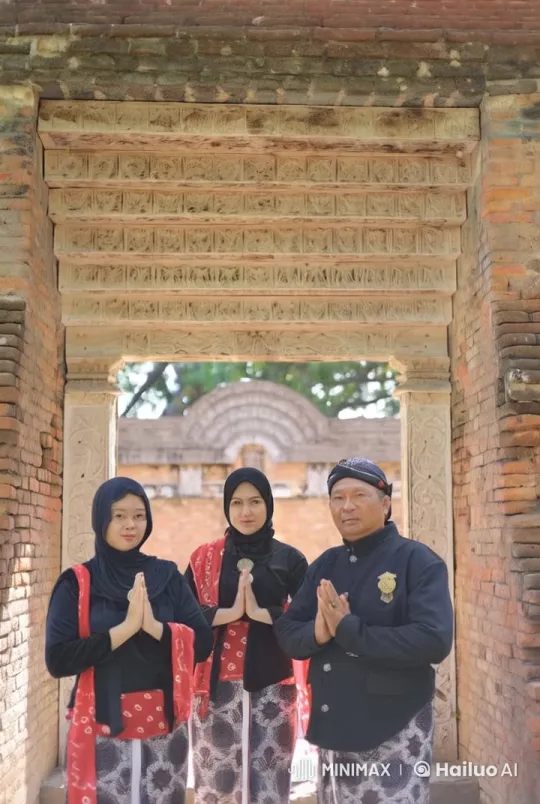 Traditional Kung Fu Performers at Ancient Stone Gate – AI Generated Video | Hailuo AI