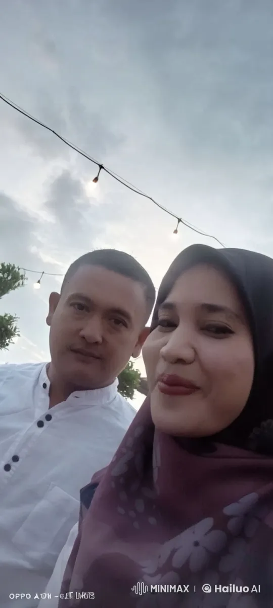 Floral Hijab Kungfu Jump Under String Lights – AI Generated Video | Hailuo AI