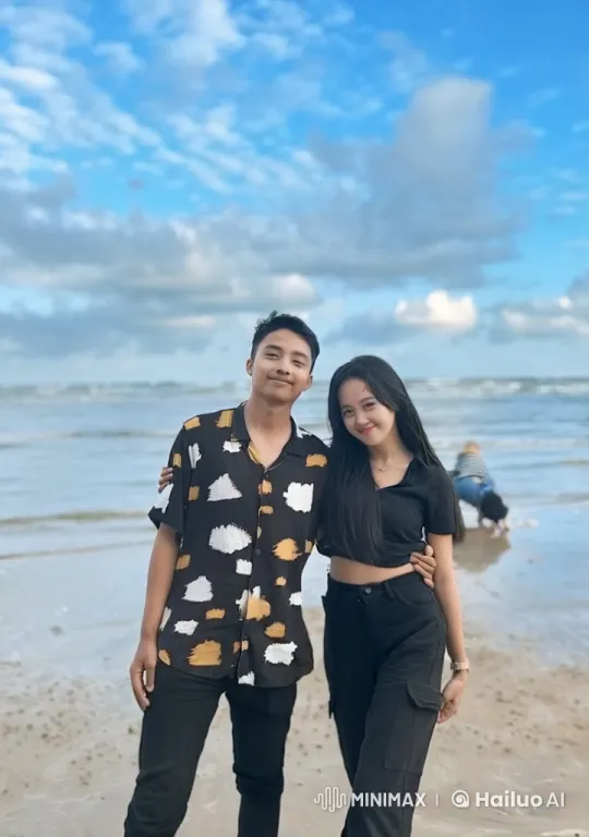 Couples Practicing Kung Fu on Serene Beach – AI Generated Video | Hailuo AI