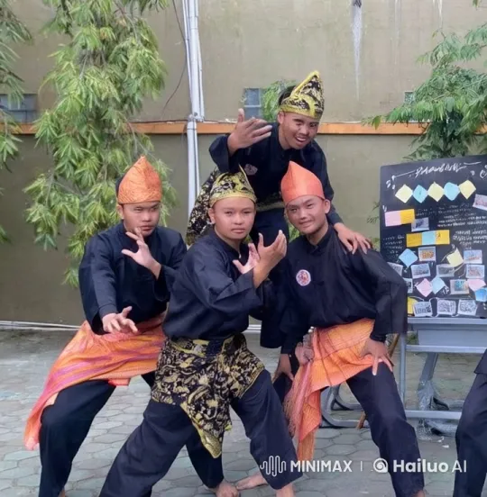Traditional Kungfu Performers Demonstrate Skillful Synchrony – AI Generated Video | Hailuo AI