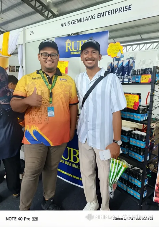 ANIS GEMILANG ENTERPRISE Trade Expo Booth Promotion – AI Generated Video | Hailuo AI