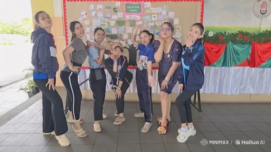 Colorful Martial Arts Display in Decorated School Hall – AI Generated Video | Hailuo AI