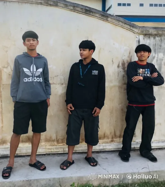 Young Men Perform Dramatic Martial Arts on Worn Wall – AI Generated Video | Hailuo AI