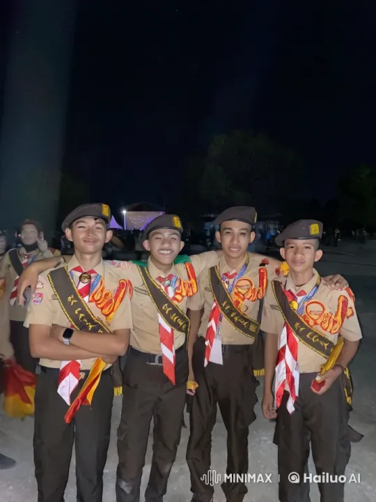 Scouts Showcase Martial Arts Skills in Nighttime Display – AI Generated Video | Hailuo AI
