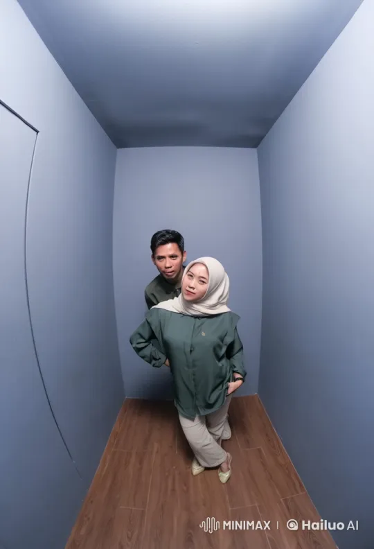 Woman in Hijab Leads Thrilling Kung Fu Fight Sequence – AI Generated Video | Hailuo AI