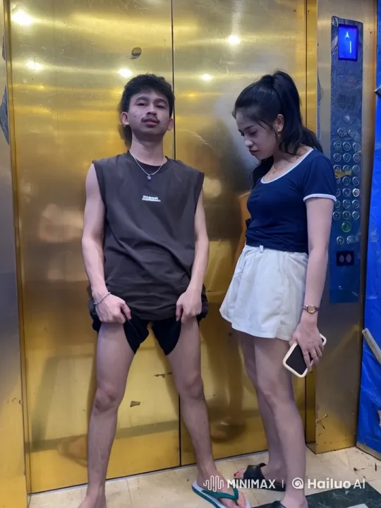 Martial Arts Battle in Front of Gold Elevator – AI Generated Video | Hailuo AI