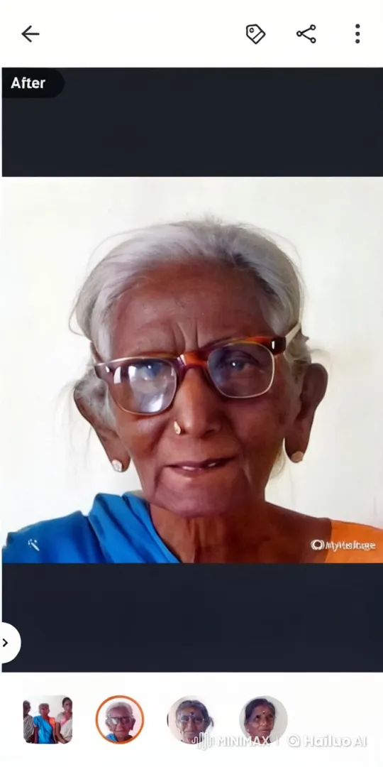 Elderly Person's Subtle Smile in Neutral Setting – AI Generated Video | Hailuo AI
