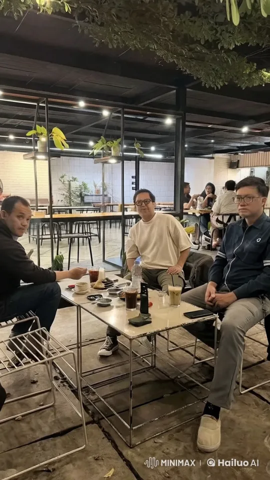 Café to Skatepark: Men's Evolution into Kung Fu Masters – AI Generated Video | Hailuo AI
