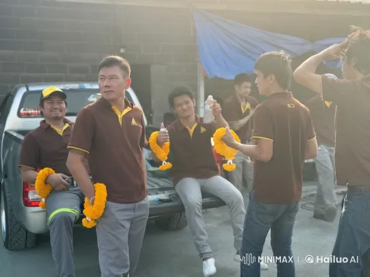 Men Practicing Martial Arts with Flower Garlands – AI Generated Video | Hailuo AI