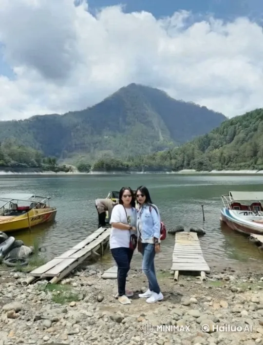 Kung Fu Display by Two Women on Rocky Shore – AI Generated Video | Hailuo AI