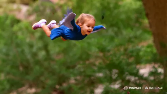 Children's Animated Adventure with Flying – AI Generated Video | Hailuo AI