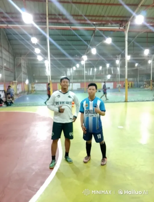 Indoor Soccer Court Kung Fu Duel – AI Generated Video | Hailuo AI
