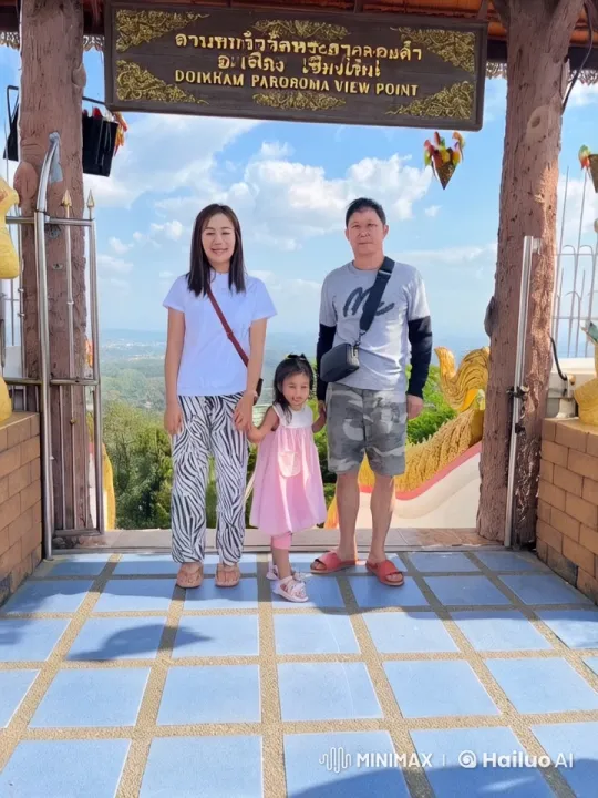 Family Transforms into Martial Artists at Viewpoint – AI Generated Video | Hailuo AI