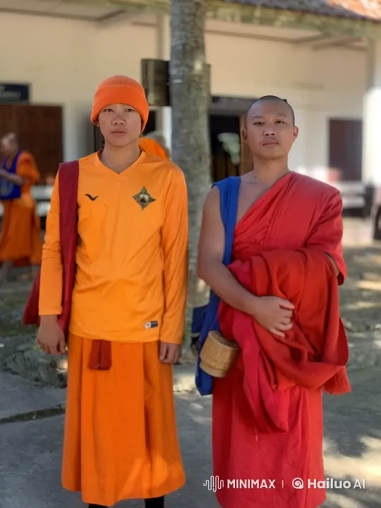 Monks in Robes Engage in Intense Kung Fu Combat – AI Generated Video | Hailuo AI