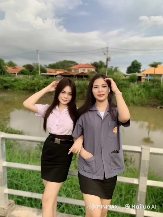 Young Women Engage in Intense Kung Fu Battle on Bridge – AI Generated Video | Hailuo AI