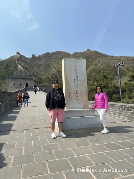 Kung Fu Display on the Great Wall of China – AI Generated Video | Hailuo AI