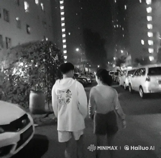 Nighttime Kung Fu Display in Urban Setting – AI Generated Video | Hailuo AI