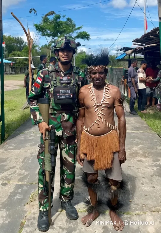 Military Camouflage Meets Tribal Warrior in Martial Arts Fusion – AI Generated Video | Hailuo AI