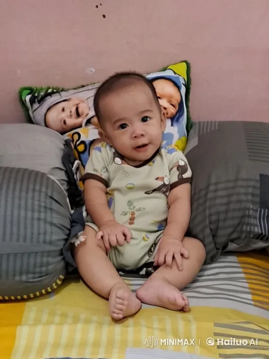 Baby's Adorable Kungfu Moves on Bed – AI Generated Video | Hailuo AI