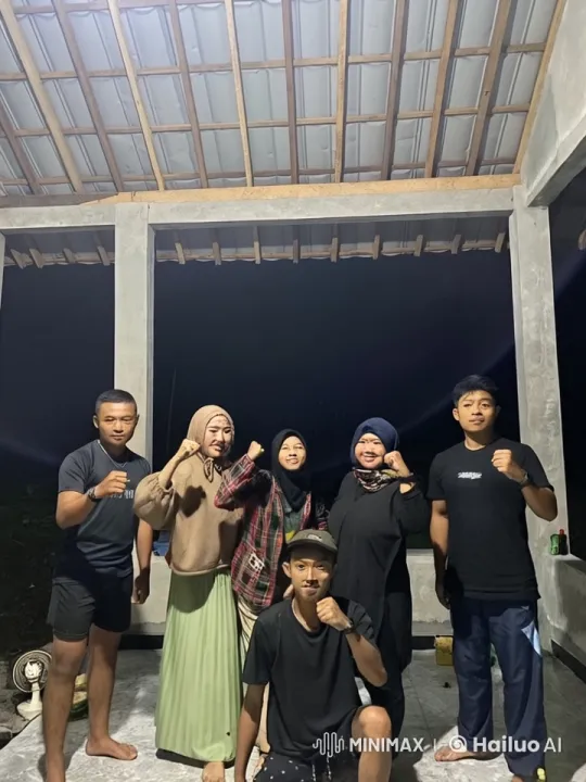 Nighttime Kung Fu Display in Open Structure – AI Generated Video | Hailuo AI