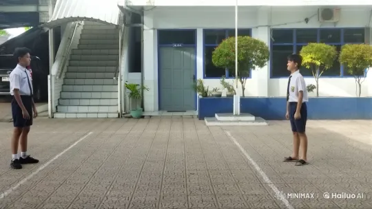 Schoolboys Perform Impressive Kung Fu Fight – AI Generated Video | Hailuo AI