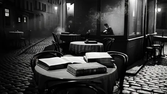 Parisian Café: A Nostalgic Journey Through Time – AI Generated Video | Hailuo AI