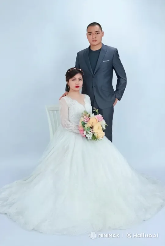 Wedding Attire Kung Fu Battle – AI Generated Video | Hailuo AI