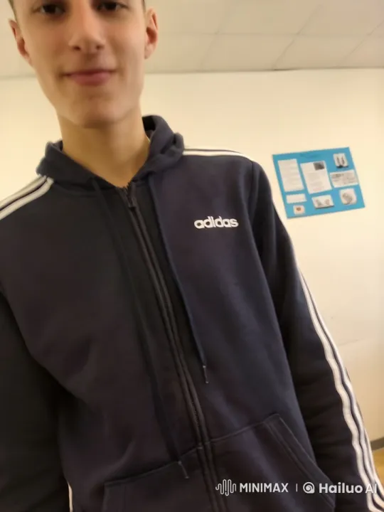 Person Blows Kiss to Anime Character in Classroom Setting – AI Generated Video | Hailuo AI