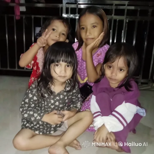 Children Playfully Mimic Kungfu in Indoor Scene – AI Generated Video | Hailuo AI