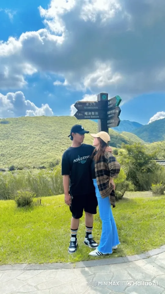 Couple Showcases Martial Arts in Scenic Outdoor Setting – AI Generated Video | Hailuo AI