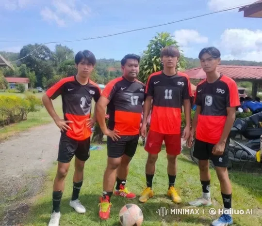 Young Men Perform Kung Fu in Sports Jerseys – AI Generated Video | Hailuo AI