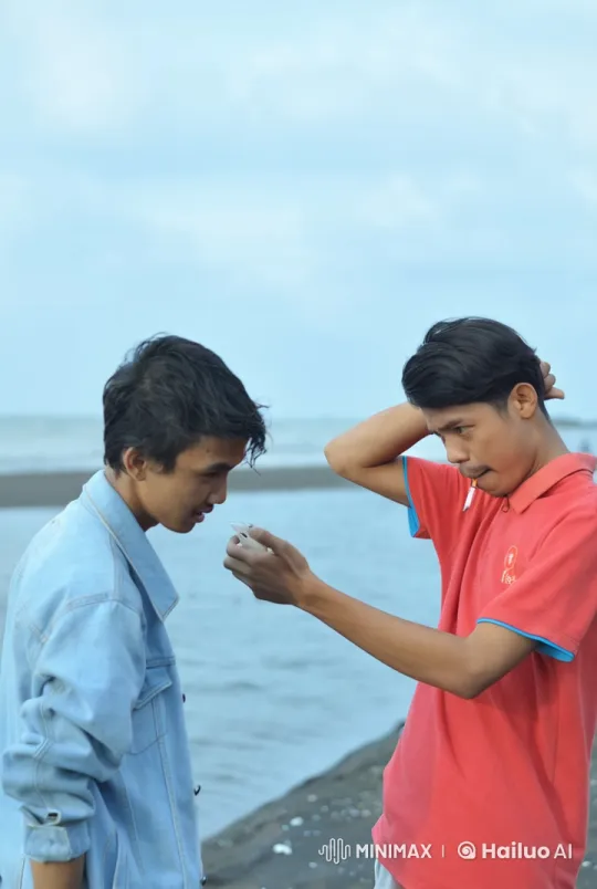 Kung Fu Combat by the Seaside – AI Generated Video | Hailuo AI
