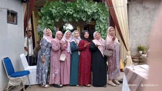 Colorful Hijabi Women Perform Synchronized Kungfu – AI Generated Video | Hailuo AI