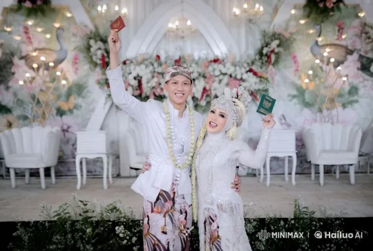 Traditional Attire Kungfu Wedding Performance – AI Generated Video | Hailuo AI