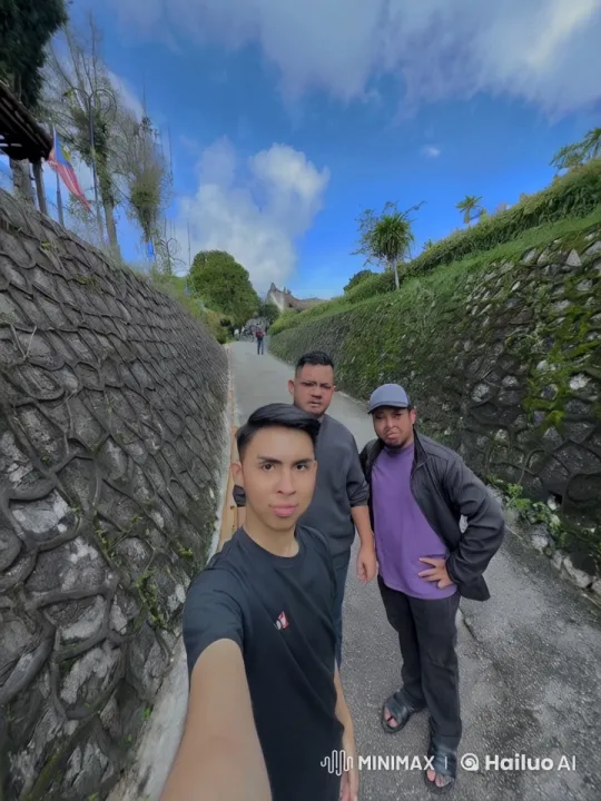 Kung Fu Duel on Mossy Stone Pathway – AI Generated Video | Hailuo AI