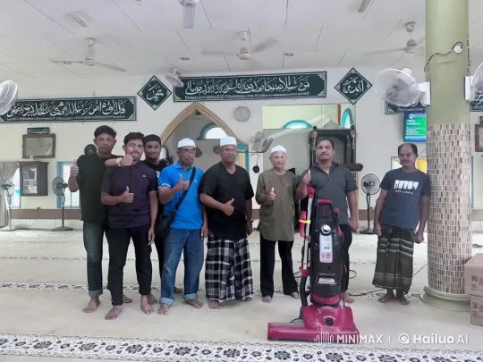 Muslim Men Practice Kungfu in Mosque – AI Generated Video | Hailuo AI