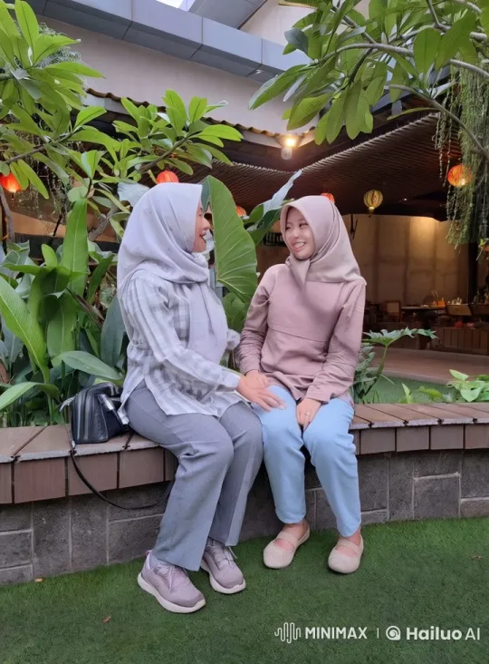 Women's Intense Kungfu Fight in Serene Garden Setting – AI Generated Video | Hailuo AI