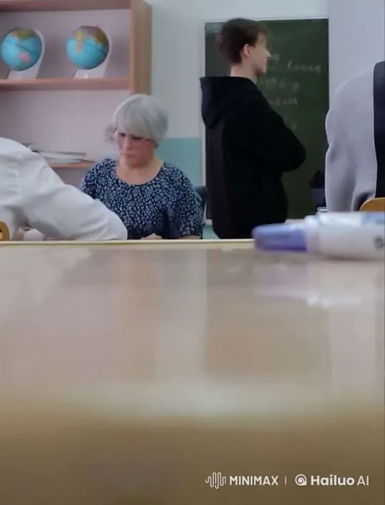 Classroom Setting: Shy Teenage Romance – AI Generated Video | Hailuo AI